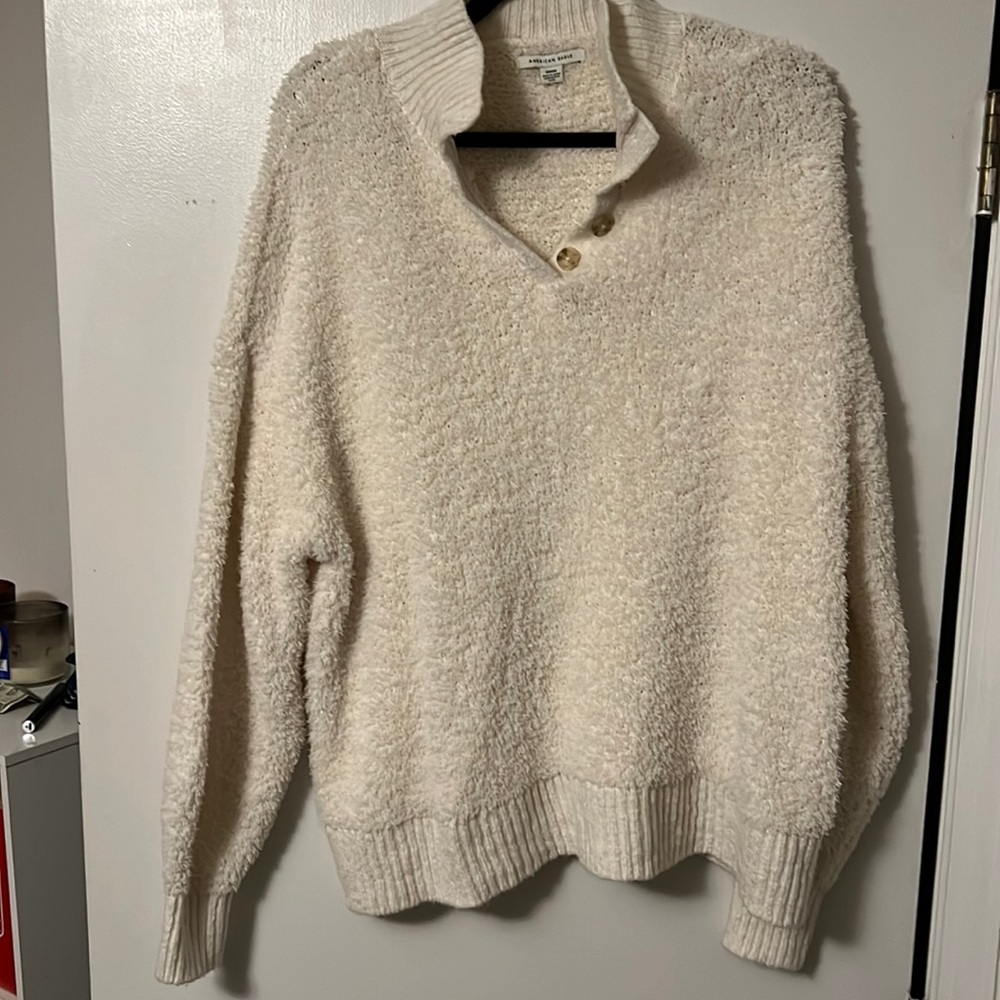 American Eagle Fuzzy Sweater